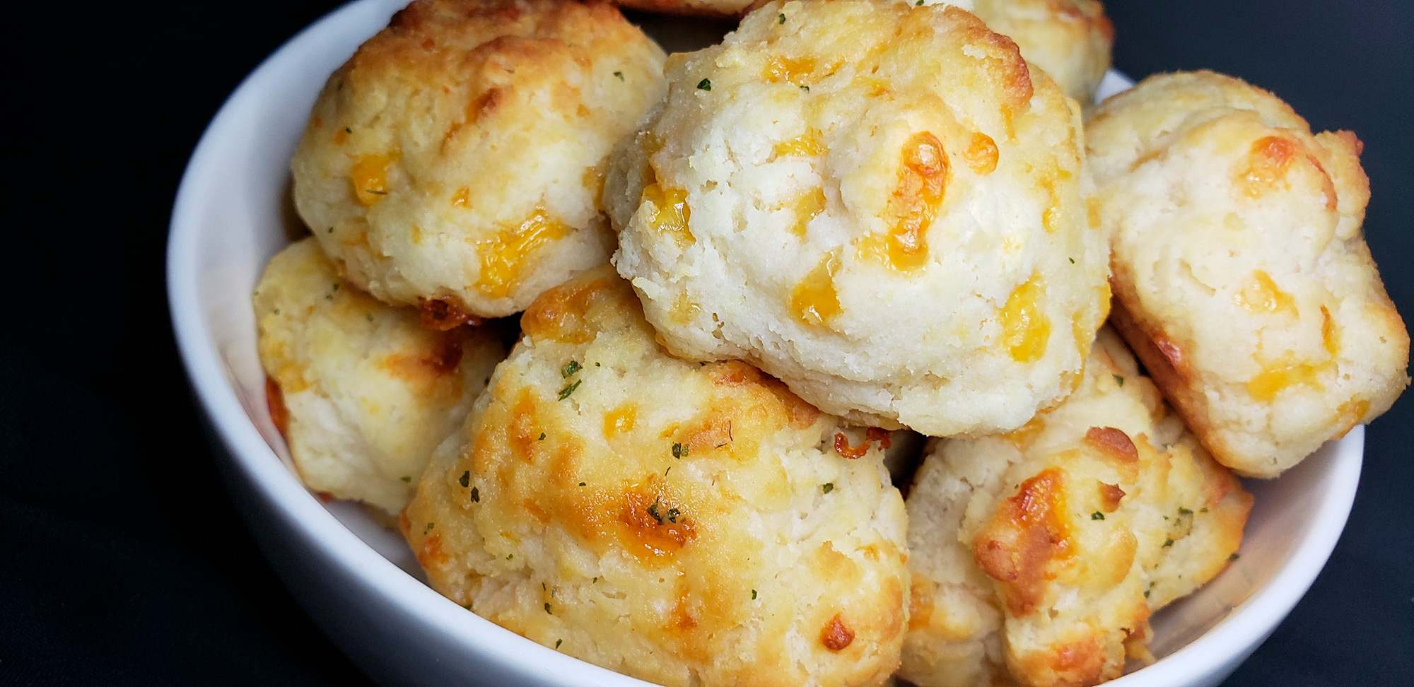 Featured image for “Basil and Cheddar Biscuits”